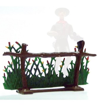 Barrière Branches avec roseau