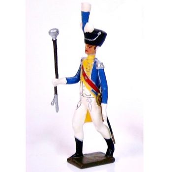 Tambour-Major du 3e Rgt de Grenadiers (Hollandais)