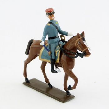 Général Pétain à cheval