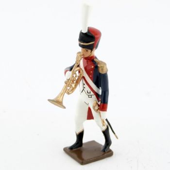 trompette de la musique du 4e rgt d'infanterie de ligne (1809)