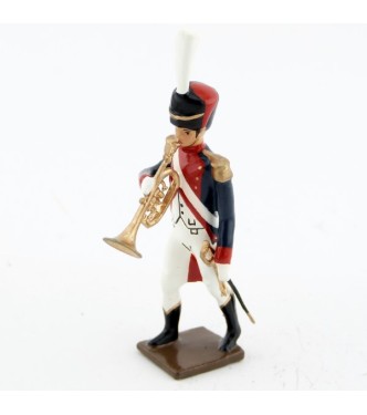 trompette de la musique du 4e rgt d'infanterie de ligne (1809)