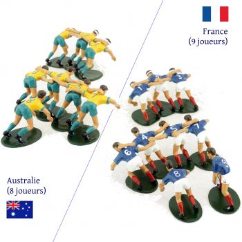 mêlée France contre Australie (17 p.)