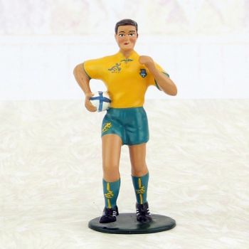 rugbyman en débordement, équipe d'Australie