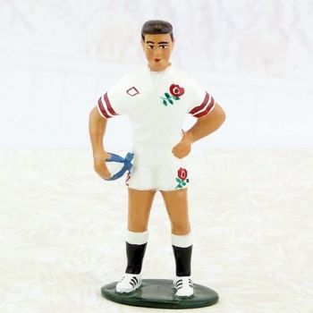 rugbyman, demi à l'arrêt, équipe d'Angleterre