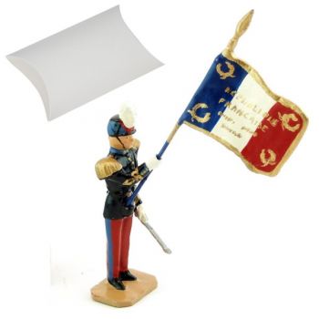 Porte-drapeau au fixe (Saint-Cyr) (S.E.A)