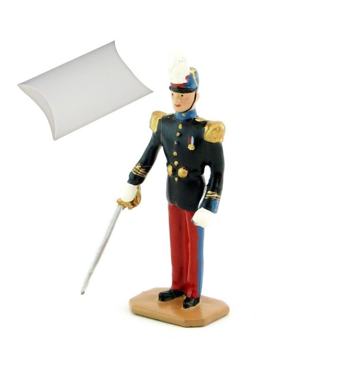Officier au fixe, « salut du sabre » (Saint-Cyr) (S.E.A) (AAB03)