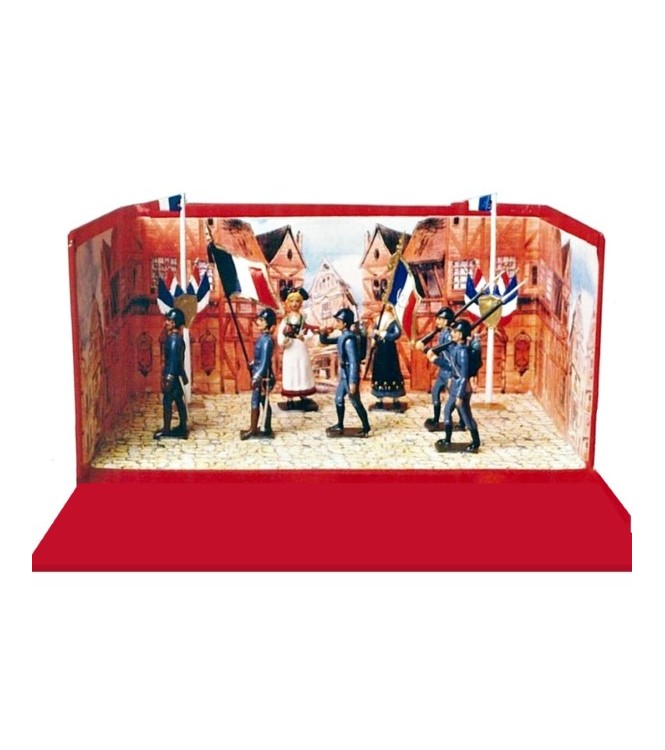 diorama « la libération de Strasbourg »