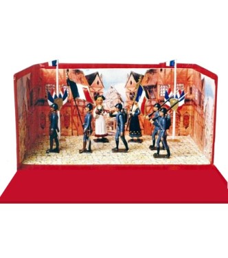 diorama « la libération de Strasbourg »