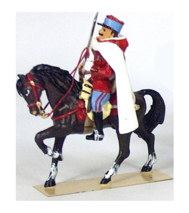 Officier des Spahis Algériens à cheval