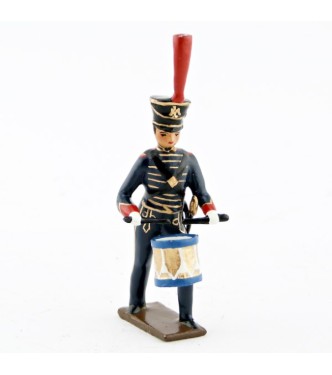 caisse roulante (tambour) de la musique des marins de la garde (1812)