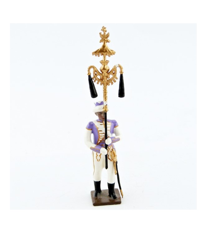 chapeau-chinois de la musique du 33ème de ligne (1806)