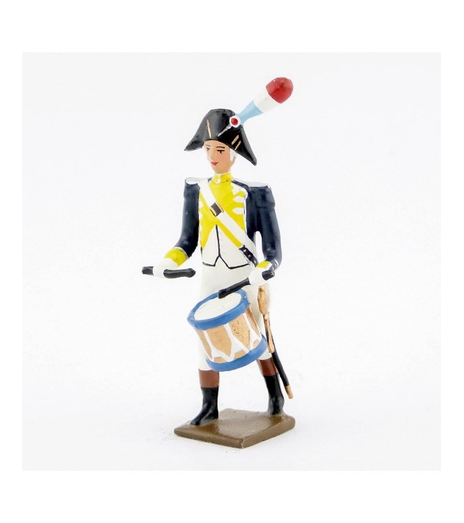 caisse roulante (tambour) de la musique du 57ème de ligne