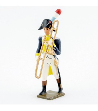 sacqueboute (trombone à coulisse) de la musique du 57ème de ligne