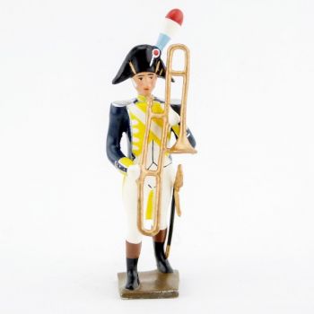 sacqueboute (trombone à coulisse) de la musique du 57ème de ligne