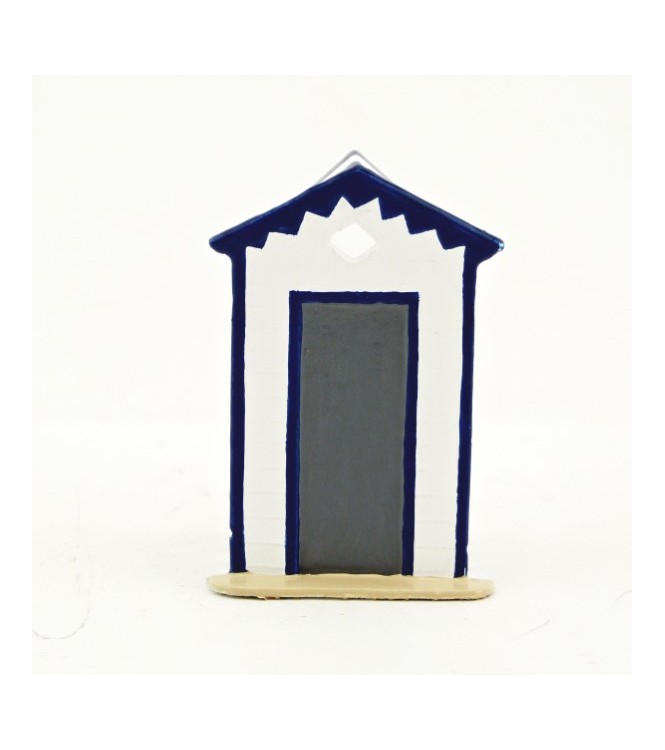 Cabine de plage bleue (en volume)