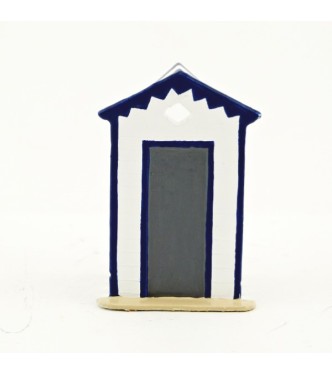 Cabine de plage bleue (en volume)