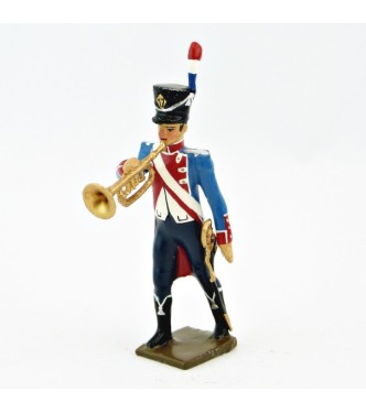 trompette de la Musique du 17e Rgt d'infanterie légère
