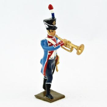 trompette de la Musique du 17e Rgt d'infanterie légère