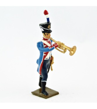 trompette de la Musique du 17e Rgt d'infanterie légère