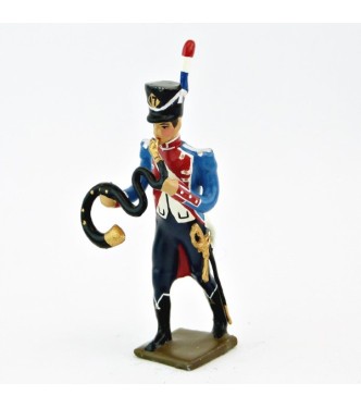 serpent de la Musique du 17e Rgt d'infanterie légère