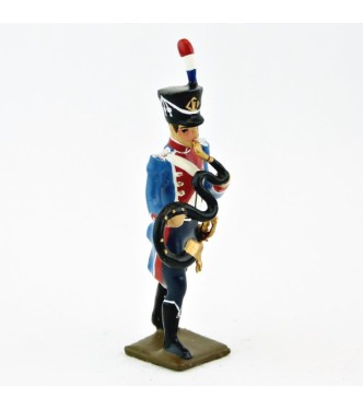 serpent de la Musique du 17e Rgt d'infanterie légère