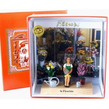 Fleuriste en coffret de présentation