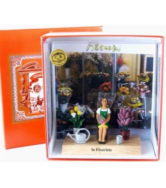 Fleuriste en coffret de présentation
