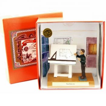 Architecte en coffret de présentation