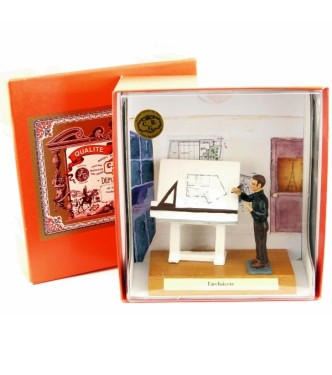 Architecte en coffret de présentation
