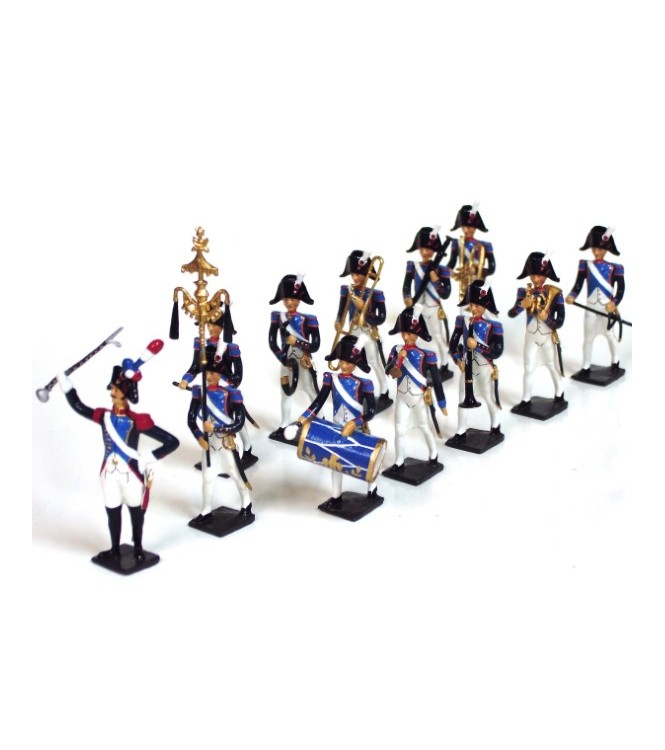 Musique du 18ème de ligne, ensemble de 12 musiciens