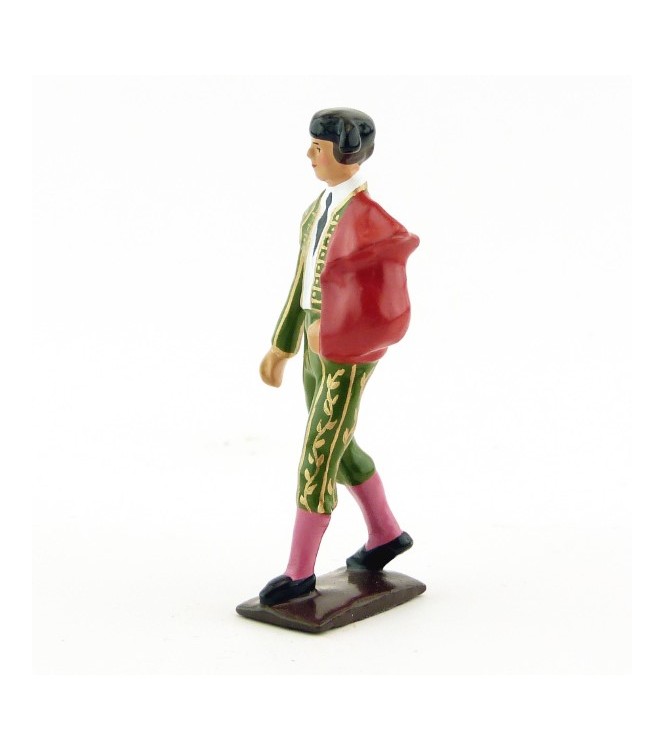 Toréro défilant, costume vert