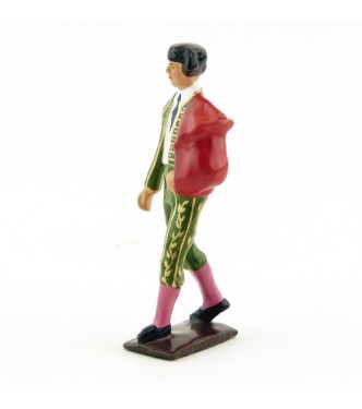 Toréro défilant, costume vert