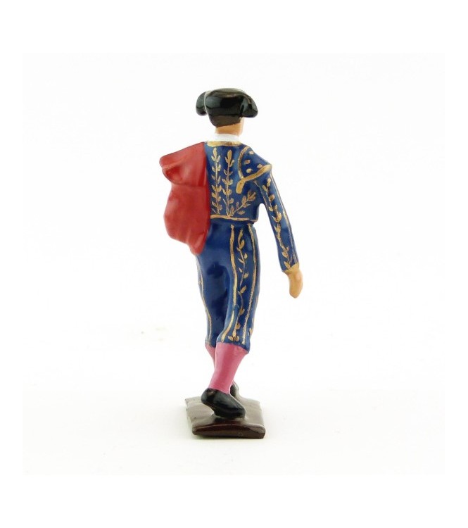 Toréro défilant, costume bleu