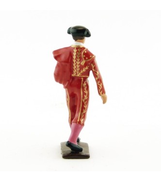 Toréro défilant, costume rouge