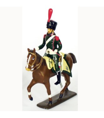 sapeur du 7e regiment de chasseurs a cheval avec scie