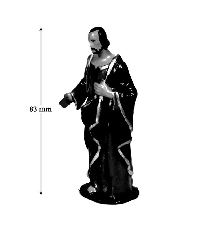 Joseph (grande crèche ronde-bosse, h. 83 mm)