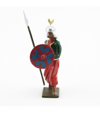 Sarrasin (sarazin) avec lance et bouclier