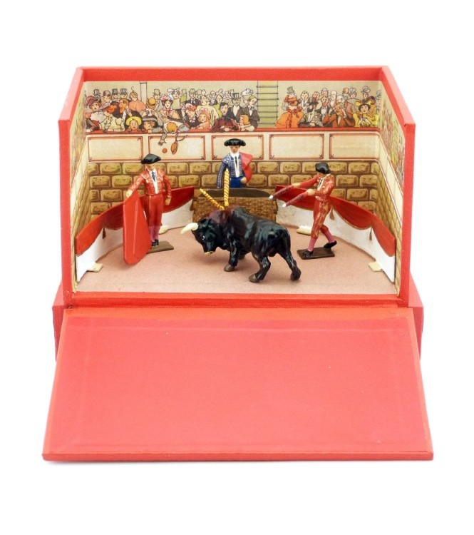 petit diorama ''la Corrida''