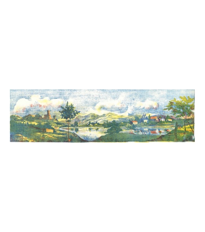 Campagne (village) (l. 59 x h. 14,5 cm)