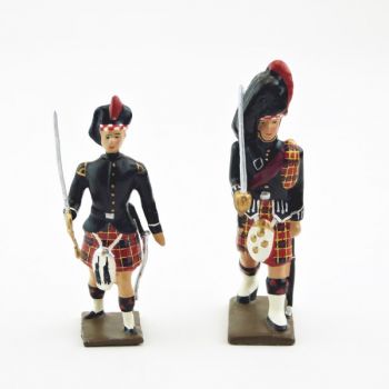 officier du 48e rgt de Highlanders ''Gordon'' (H. 6,5 CM)