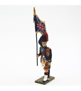drapeau du 48e rgt de Highlanders ''Gordon'' (H. 6,5 CM)