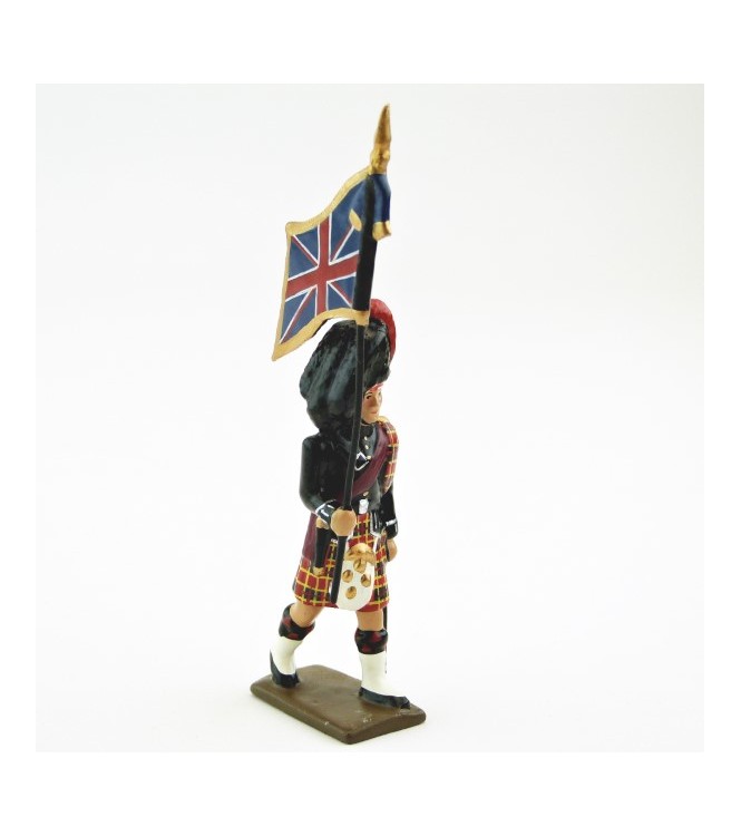 drapeau du 48e rgt de Highlanders ''Gordon'' (H. 6,5 CM)