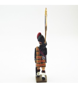 drapeau du 48e rgt de Highlanders ''Gordon'' (H. 6,5 CM)