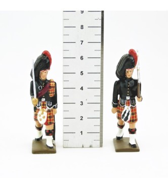 sonneur de cornemuse du 48e rgt de Highlanders ''Gordon'' (H. 6,5 CM)