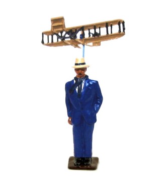Santos-Dumont (1873-1932), aéronaute et aviateur brésilien