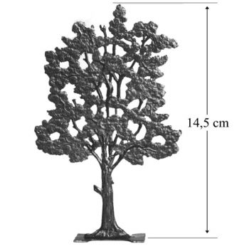 Grand chêne (h. 14,7 cm)