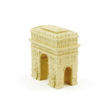 petit Arc de triomphe en volume (h. 5 cm x l. 4,5 cm x p. 2,5 cm)