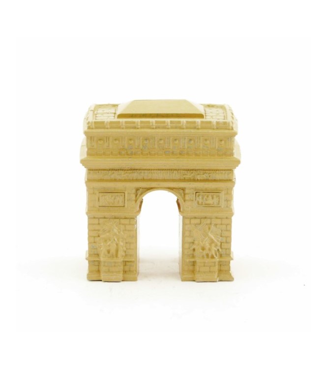 petit Arc de triomphe en volume (h. 5 cm x l. 4,5 cm x p. 2,5 cm)