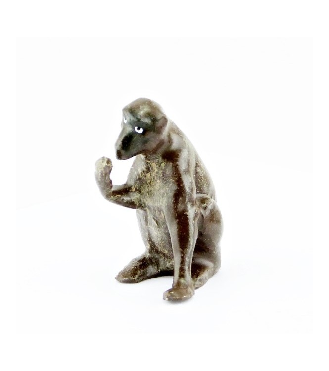 Singe assis