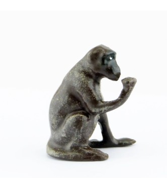 Singe assis